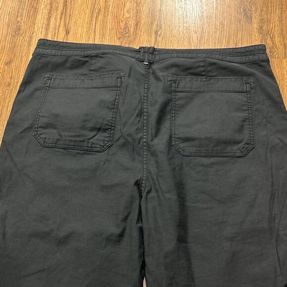 Pilcro Pants Womens 26W Plus Gray High Rise Pockets Crop Ankle *Flaw* - Picture 10 of 10